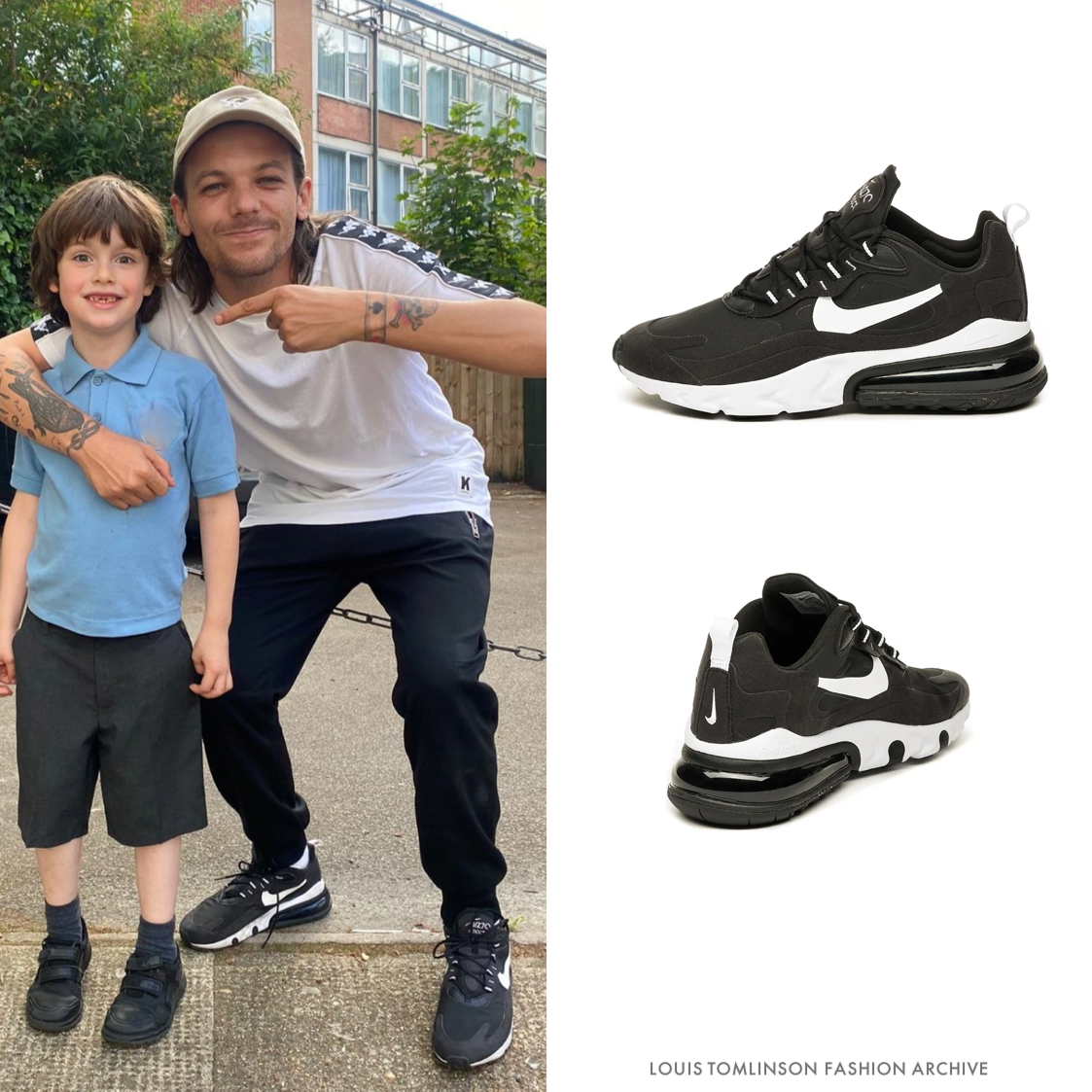 Louis Tomlinson Fashion on X: Louis is wearing a customised
