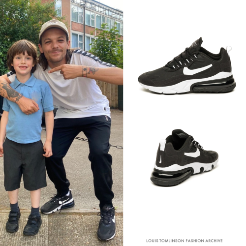 Louis in London | June 10, 2021Nike Air Max React 270 Sneakers ($115)Worn with: Kappa teeThank you t