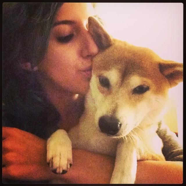 Got my baby girl back. I missed her. She doesn&rsquo;t fucking care.