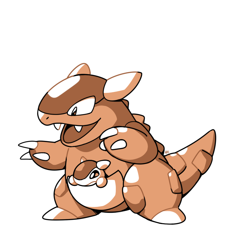 115 Kangaskhan - Mega Kangaskhan [OC] : r/pokemon