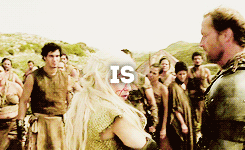 tracy-mcconell:   ♕ The Daenerys Fan Challenge: Day 5; Favourite Quote   “Woman?” She chuckled. “Is that meant to insult me? I would return the slap, if I took you for a man.” Dany met his stare. “I am Daenerys Stormborn of House Targaryen,