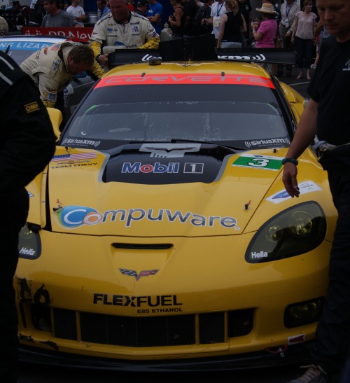 The winning car of the last Baltimore Grand Prix in the last season of the American Le Mans Series. 