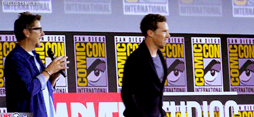 thelostsmiles:And the crowd goes wild for Benedict Cumberbatch! SDCC 2019