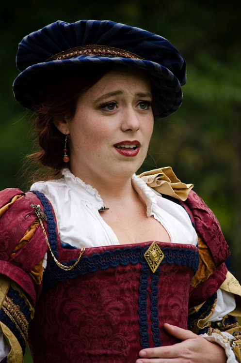 Elizabethan Red Gown ( Stronghold Olde English Faire, 2016)