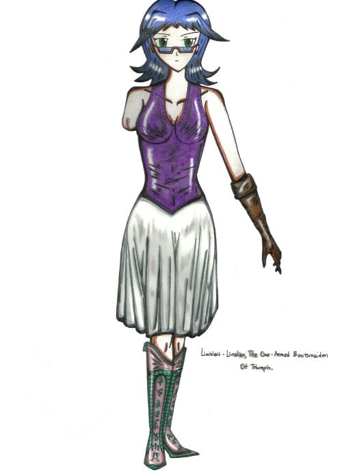 Linalan, The Bootsmaiden Of TriumphCharacter from DeviantArt’s artist Vulcanknight
