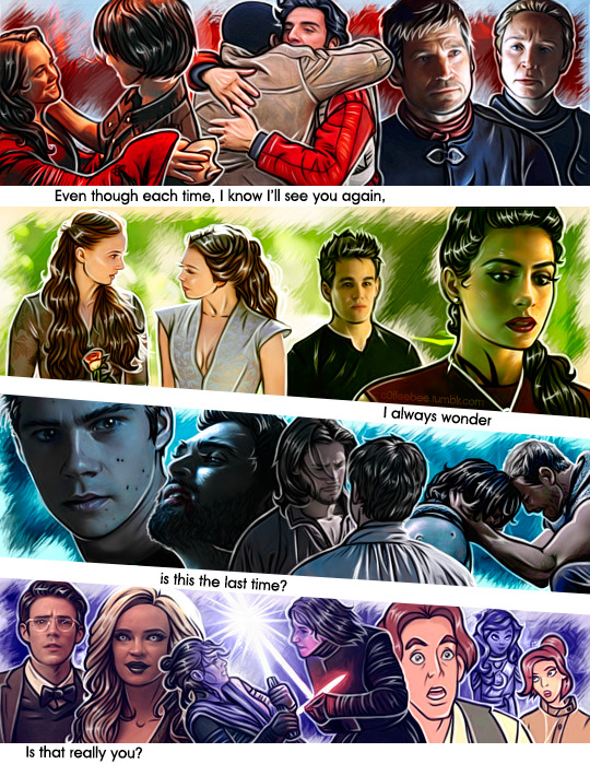 c0ffeebee:  25 lifetimes   multifandomAnd I’d choose you; in a hundred lifetimes,