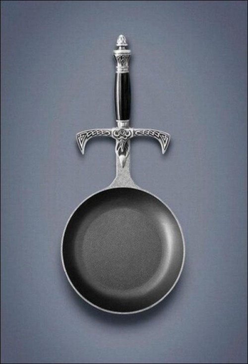 aeide-thea:omg it’s patricia mckillip’s frying pan of doomexcuse you, patricia c. wrede!