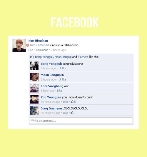 haesoos:  If Kim Himchan was your boyfriend…. (x) (x) 