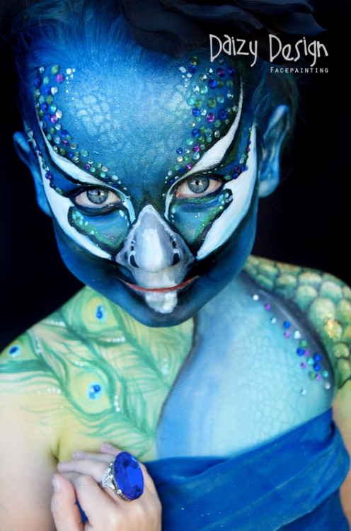 Face Painting by Daizy Design  Winner of the BodyFX Summer Face-Art Challenge 2012 - Grand Final