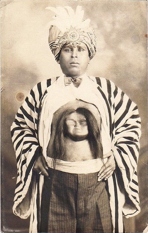 unexplained-events:    The Rajah with a Second FacePostcard, United States of America