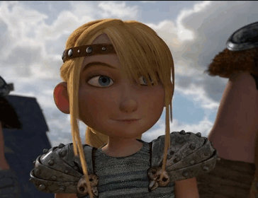 lutavero:  Astrid’ smiles after the kisses with Hiccup 