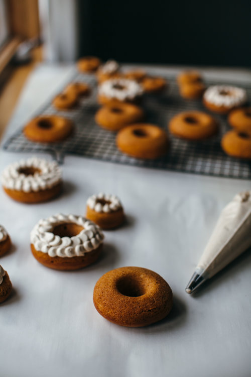 Porn sweetoothgirl:  pumpkin donuts with spiced photos
