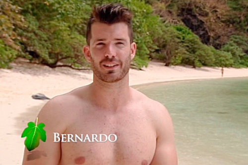 I am obsessed with Bernardo from the Adan Y Eva reality show (Wed Sep 23, 2015).  His face, bod