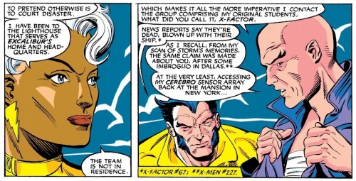 Ugh I cannot believe this comic is drawn by Paul Smith. Ok enough about that already. The X-Men arri