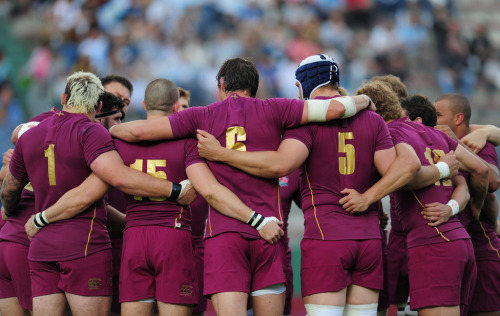 England celebrate their win over Argentina