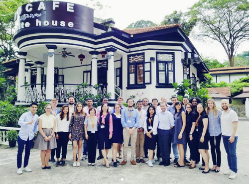 NUS Business School, National University of Singapore
Welcoming our guests to INDOCAFÉ - the white house for a Peranakan dining experience! ~ They gather here from all over the world for the Global Network Week with NUS Business School ~ Enjoy the...
