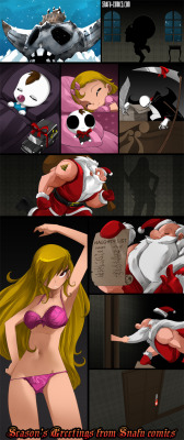 fandoms-females:  25 days of Picmas - Being Naughty can be Nice , no ?  lucky &ldquo;fat&rdquo; man &gt; .&lt;