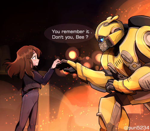 BumblebeeYou remember it.Don’t you? Bee?I am freaking love this movie.I love Bumblebee. He is so cut