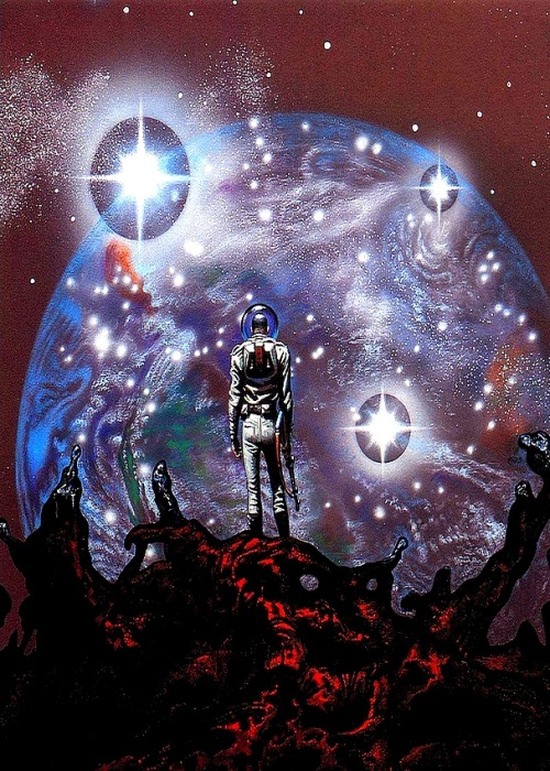 translucentmind:  The Green Hills of Earth // Frank Kelly Freas 