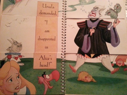 sermisty:  sylphofshield:  johnny-worthington:  lufioh:  thimbles-acorns-pixiedust:  Oh goodness… someone please take this book away from me… Follow my Disney blog here :) Have a magical day! :)  WILL SOMEONE PLEASE DRAW THE FOURTH ONE  “ONLY