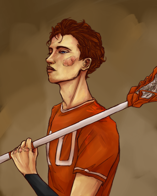 queen-abraxos: Neil Josten from All For the Game  Guess who drew this months ago and then promptly f