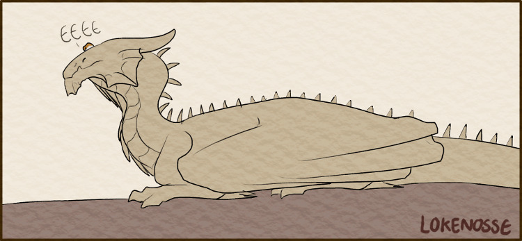 olessan-lokenosse: Little screaming friend! 