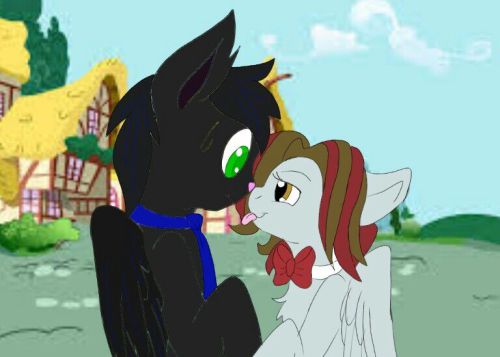 goaskcam:( SFW Post )I think she wants a cat TO have her Tongue Courage. ^^(( Thanks for the Question ask-courage-catpony ))  X3!
