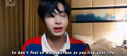 Monsta Xs Words To Monbebe:comfort Yourself.