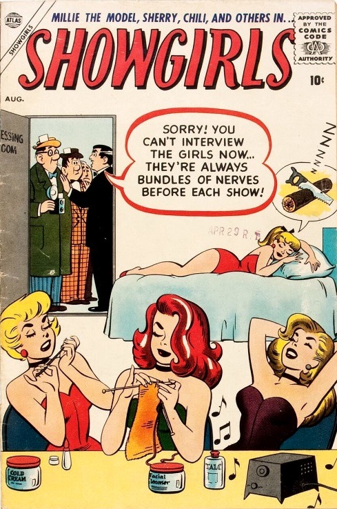 Porn photo mudwerks:    Showgirls #2 (Atlas, 1957) Dan