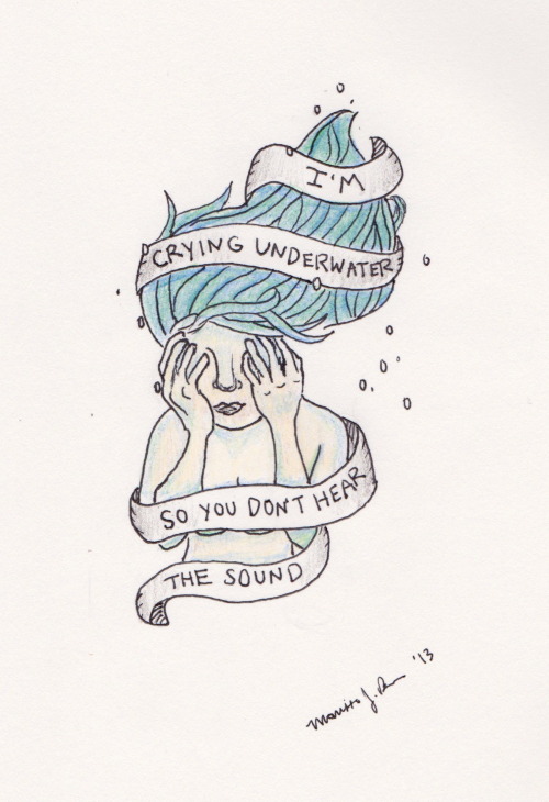 missealikestodraw:  decided to add color to this sucker.  Props & Mayhem - Pierce The Veil 