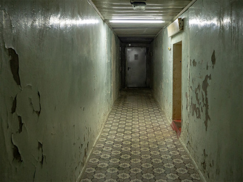 abandonedandurbex:Inside the Chernobyl Power Plant, the door to Reactor #4
