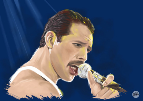 Freddie Mercury by Fran Reyes