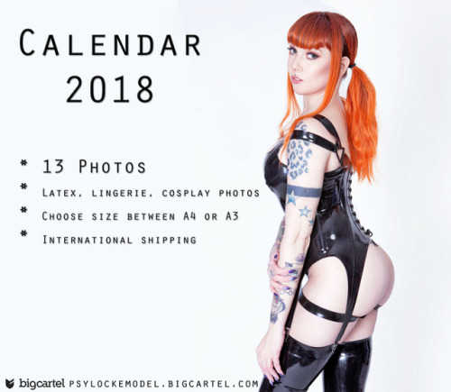 psylockemodel:  HERELast day to order my calendar 2018!Im so thankful for all you love and suport! You are amazing :*