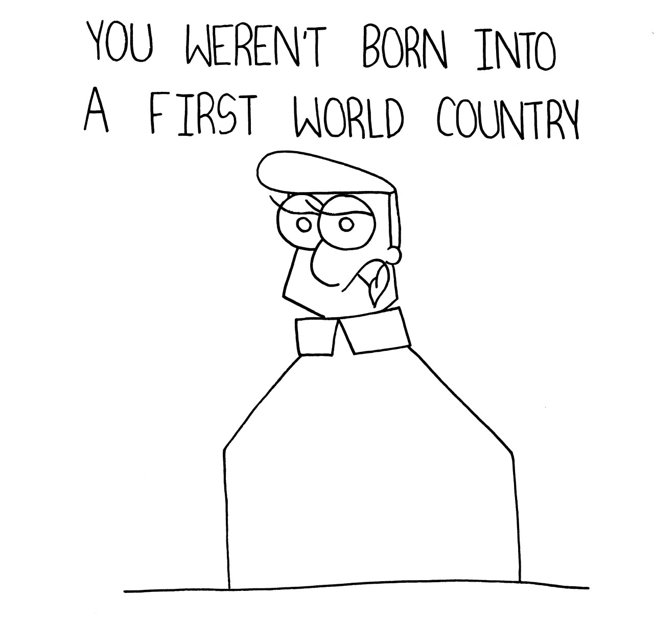 thecrazytowncomics:  You Were Just Lucky.
