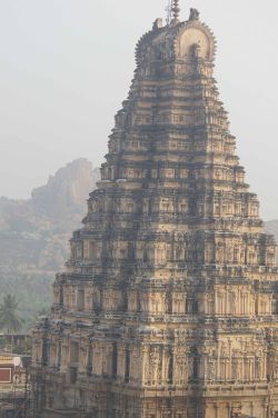 ancientart:The Virupaksha Temple in Karnataka, southern