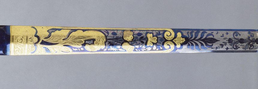 art-of-swords:  Small Sword and ScabbardDated: 1750 - 1820Maker: Rundell Bridge &amp;