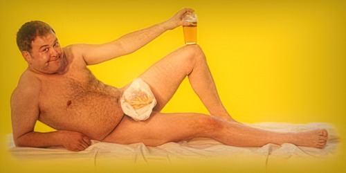 bearmythology:This Mark Addy promo for The Full Monty was a very small image. I’m sure there&r