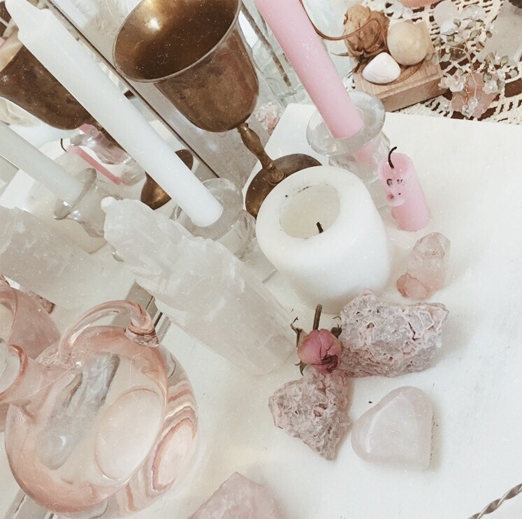 sugarandspells: Doing a bit of rearranging in the altar room today, so have some