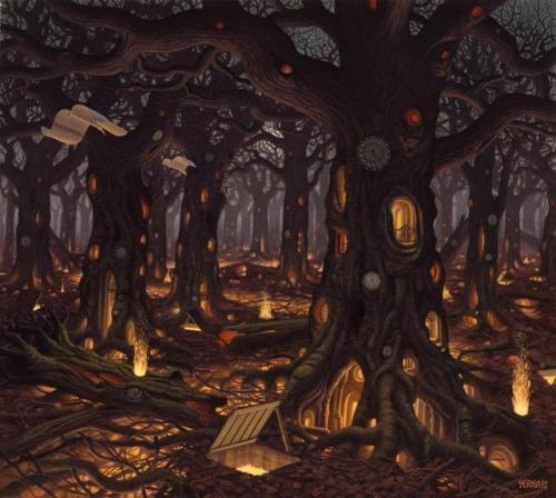 theartistsmanifesto: Autumn by Jacek Yerka