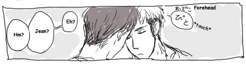 fuuchuu:  “Recharging” Had to cut the page in 4 part or else the smaller bubbles would have been too difficult to read. ._. (and I love handwritten sfx so I left them unedited xD) Source: X 