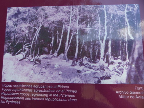 Roques/Pedres d´Auló (1780 m)Another Spanish Civil War memorial near Rialp (Pallars Sob