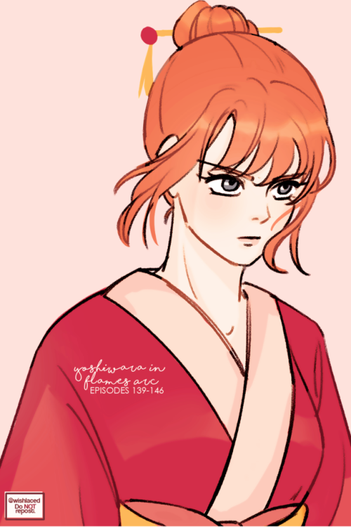 wishlaced:gintama comes back in 9 days so i have to draw my all-time favorite shounen heroine !!