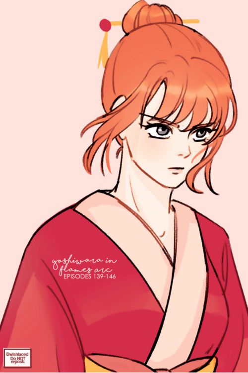 wishlaced:  gintama comes back in 9 days so i have to draw my all-time favorite shounen heroine !!