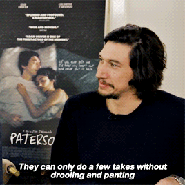 beneffleck:“Nelly, a wonderful dog that plays Marvin. She was a rescue dog and she was really a joy to work with. She kind of fell in love with Adam.” - Jim Jarmusch on the dog from Paterson
