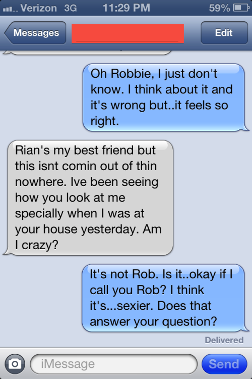 iwouldsellmysisterssoulfor1d: SOMEONE TEXTED ME WITH THE WRONG NUMBER AND I PLAYED ALONG I’M G