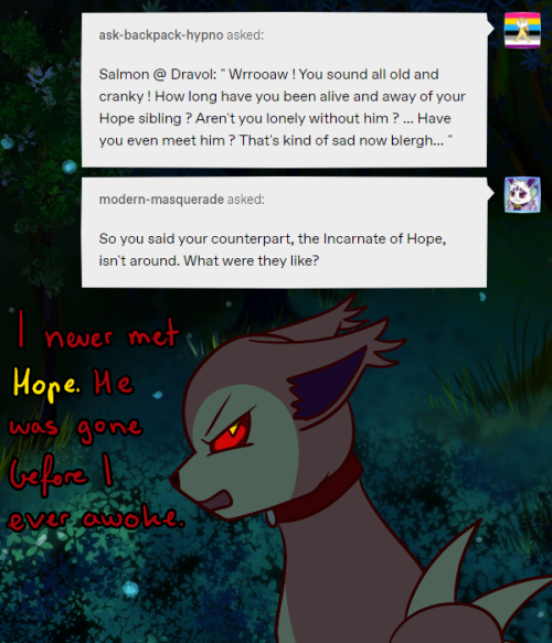 asksavel:@ask-backpack-hypno , @modern-masquerade- A relationship section has been added for Dravol.