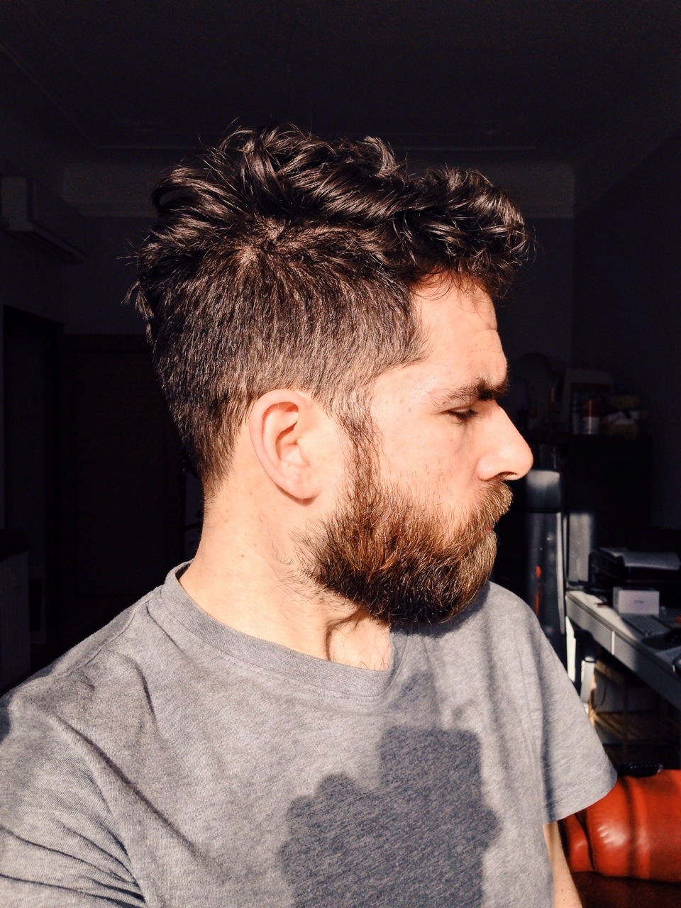 trandomness:  It may seem that I got a severe bed head situation going on….