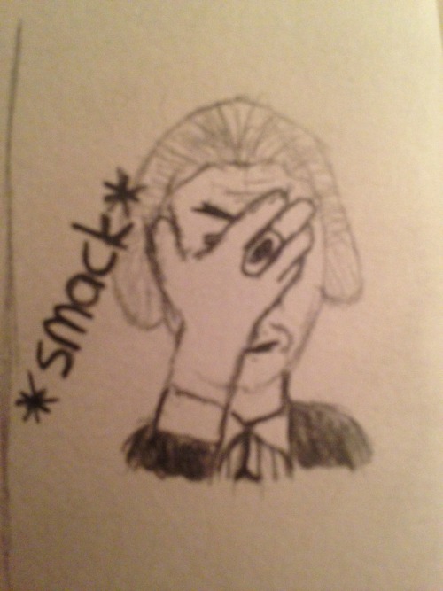 theredberin: The thrilling and amateur-ly done continuation of the 1st Doctor’s facepalming ad