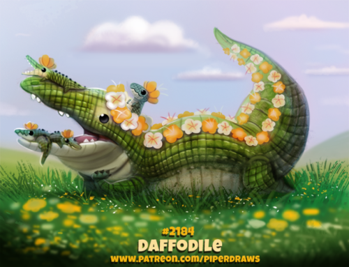 cryptid-creations:Daily Paint 2184. DaffodileAutumn Special Print Promos: ForgePublishing.com