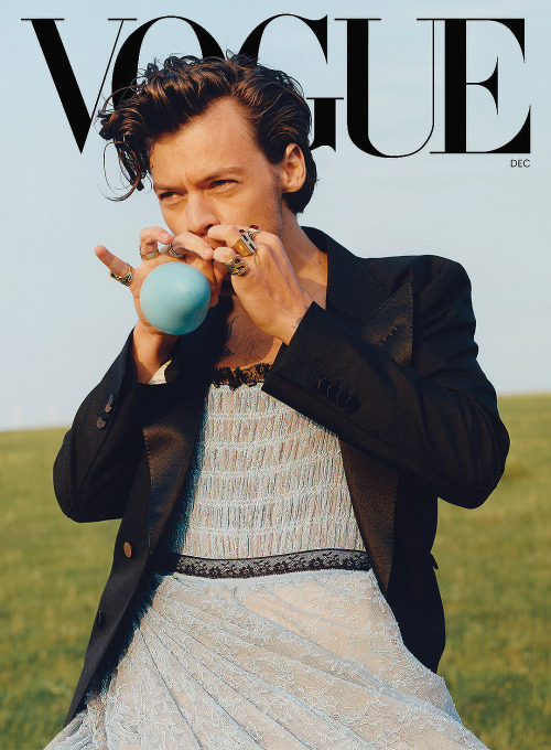 Harry Styles for Vogue “I’ve been trying to read and educate myself so that in 20 years I’m still do